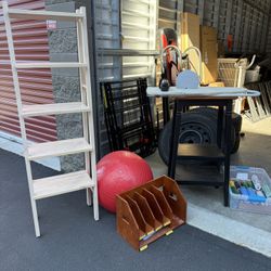 Bookshelves, Tables, Room Divider & More