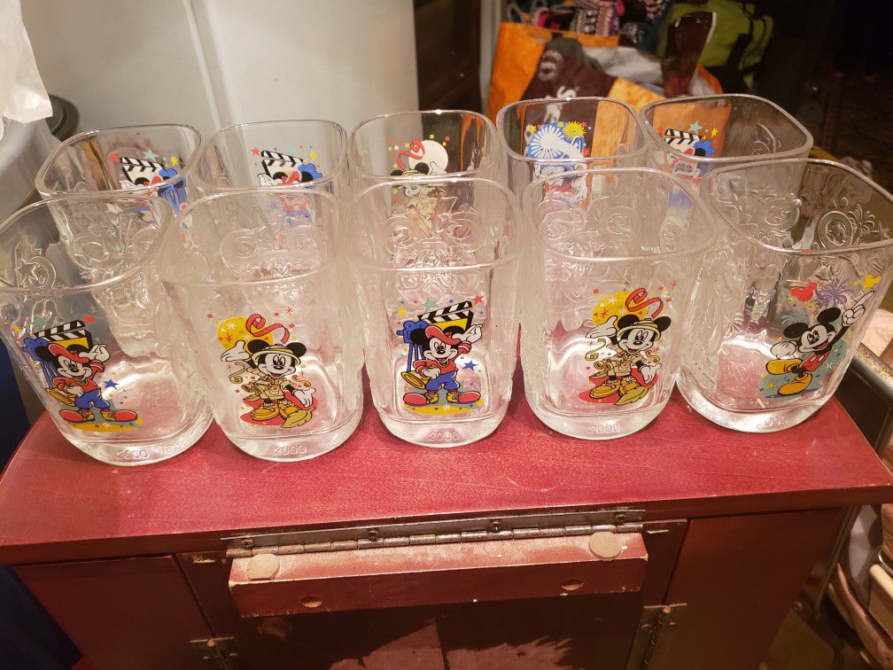 10 collectible Disney cups. Make offer for all.