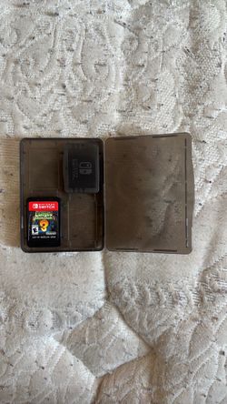 Luigi's Mansion 3 Nintendo Switch Game with system case, and joy-con holder