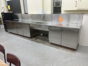 All Stainless Steel Cabinets And Countertops