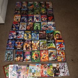57 BEST ANIMATED DVD KIDS MOVIE'S  A LOT OF MARVEL AND DC AND DRAGON BALL Z  SHOWS !!! ALL FOR $110.00