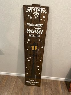 Front door Christmas decorator
