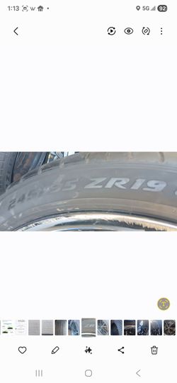 19 inch tsi bmw used rims and tires