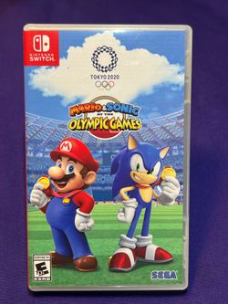 Nintendo Switch Mario and Sonic At The Olympic Games Tokyo 2020