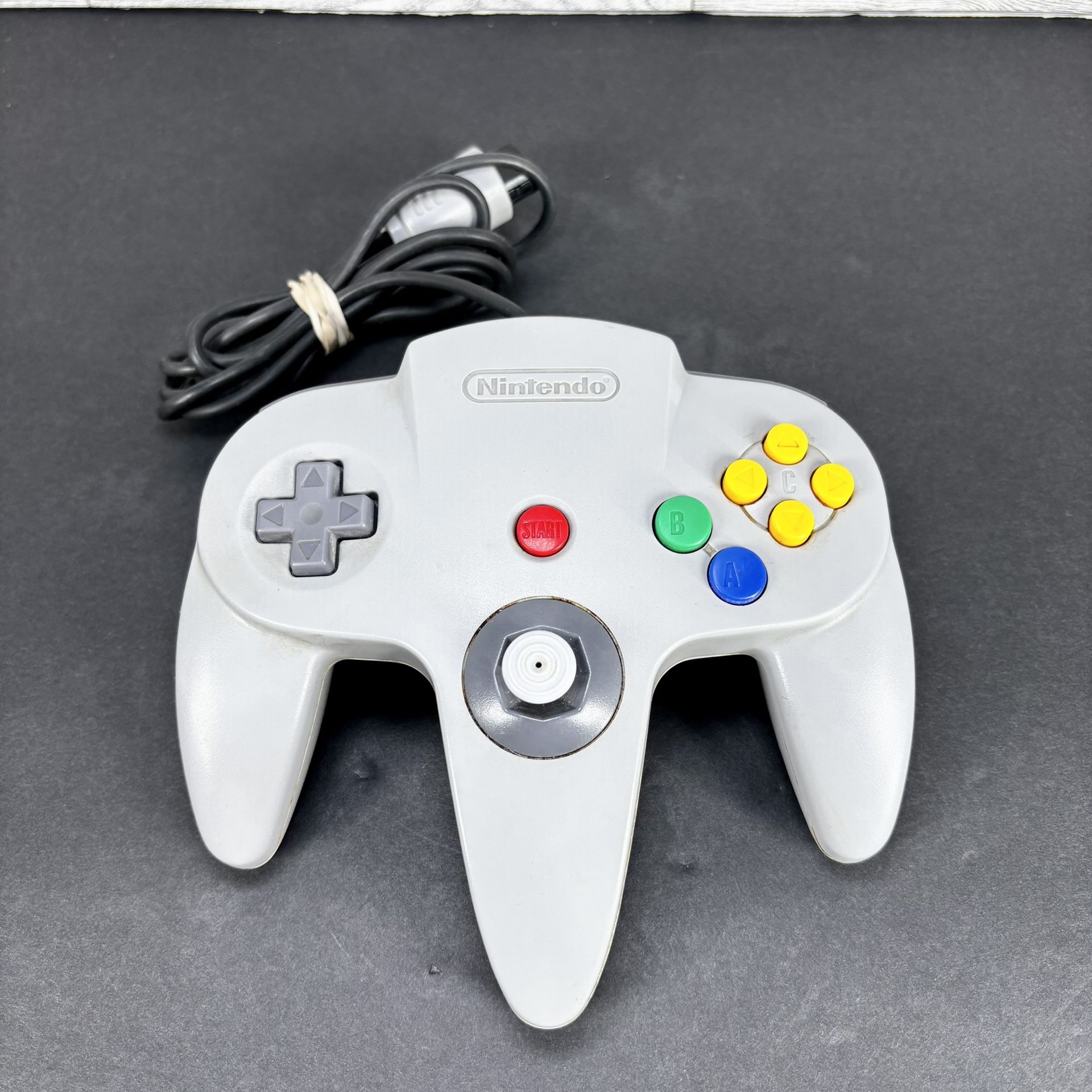 Nintendo 64 N64 Gray Controller Authentic OEM Untested