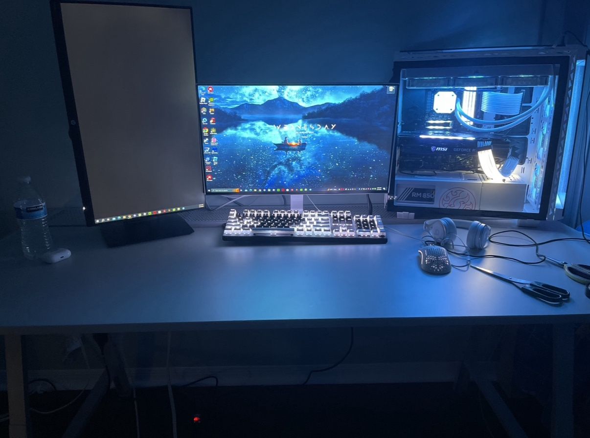 Gaming Pc + Monitor. LF E Bike Or Cash