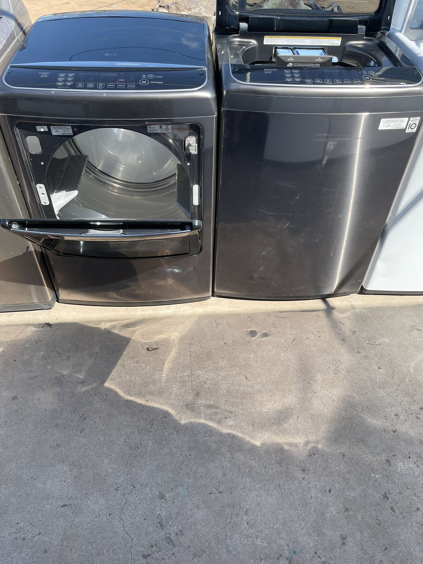 LG Washer And LG Dryer