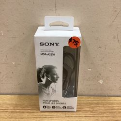 SONY MDR-AS210 STEREO HEADPHONES.