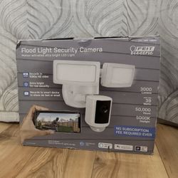 Flood Light security camera - Motion-activated