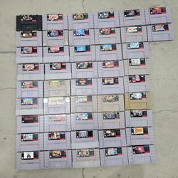 Super Nintendo Cada Uno $50