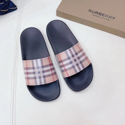 Vintage Burberry Slides Size 9 Unisex 