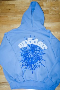 Light Blue Spider Hoodie