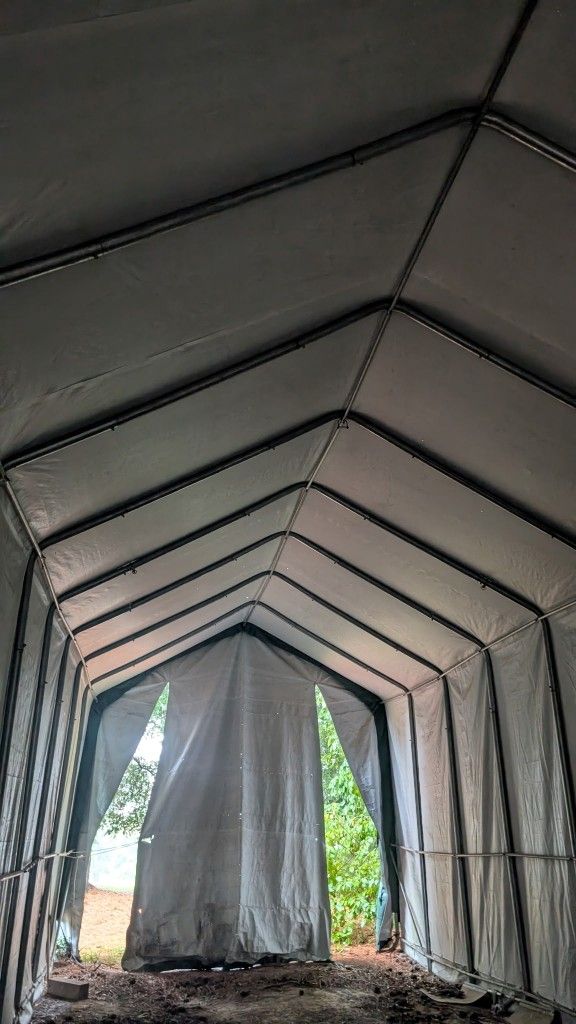 16×60×16 Canvas RV Garage