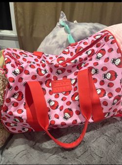 Hello Kitty Strawberry Duffle Bag