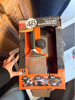 Black stone smash burger kit