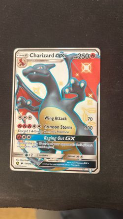 Charizard GX Hidden Fates LP Pokemon Card