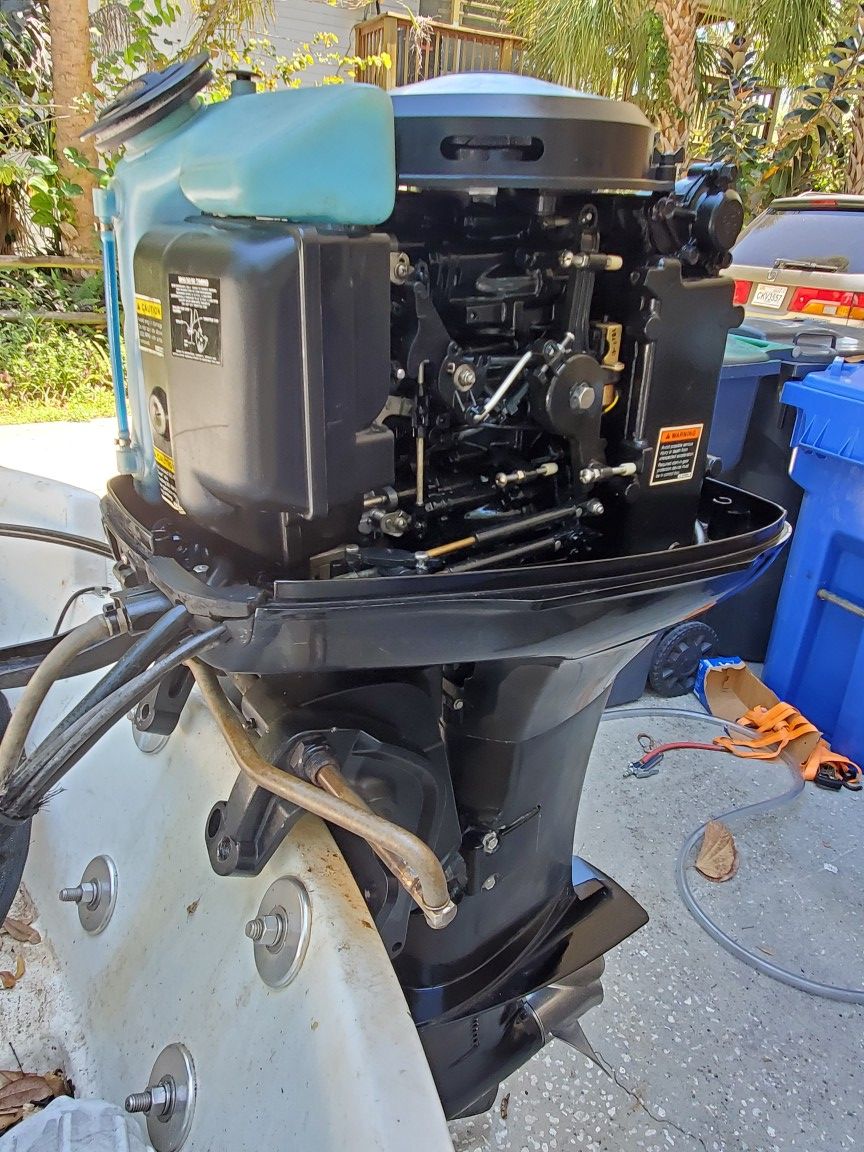 Mercury 50 HP horse power to stroke outboard motor for Sale in Riverview, FL OfferUp