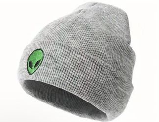 Unidentified Beanie One Size Adult Grey