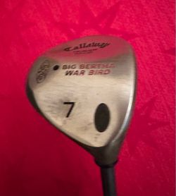 Callaway Big Bertha War Bird 7 Wood firm flex