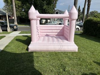 Modern Pink Bounce House 