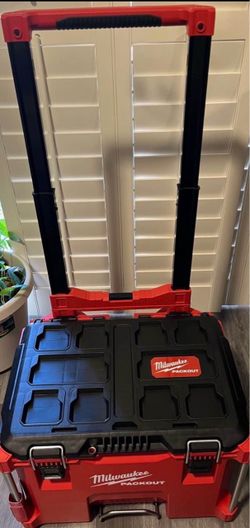Milwaukee pack out tool box low profile new firm$$ no less