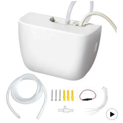 NEW Mini 100-240V White Split Condensate Pump, AC Hvac Silent Condensate Pump, 50/60Hz, External Wall Mount, Self Priming Device, Used for Indoor Air 