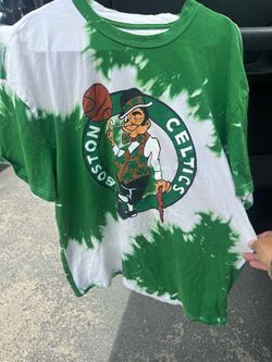 Boston Celtics tie-dye cotton tee