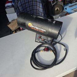 35,000 BTU Portable Forced-Air Propane Heater - Heats 800 Sq Ft Efficiently