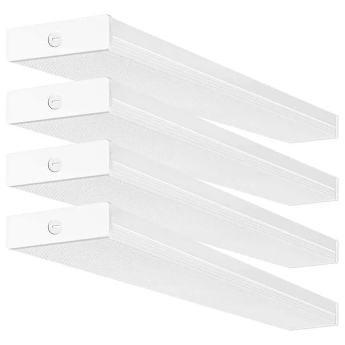 4FT LED Wraparound Light 40W, 4400LM, 4000K, ETL Listed