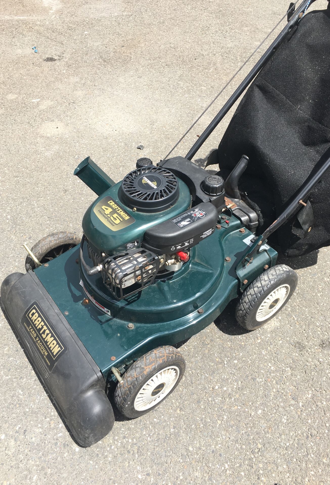 Craftsman 4 In 1 Vacuum, Shredder, Chipper And Blower for Sale in East  Haven, CT - OfferUp