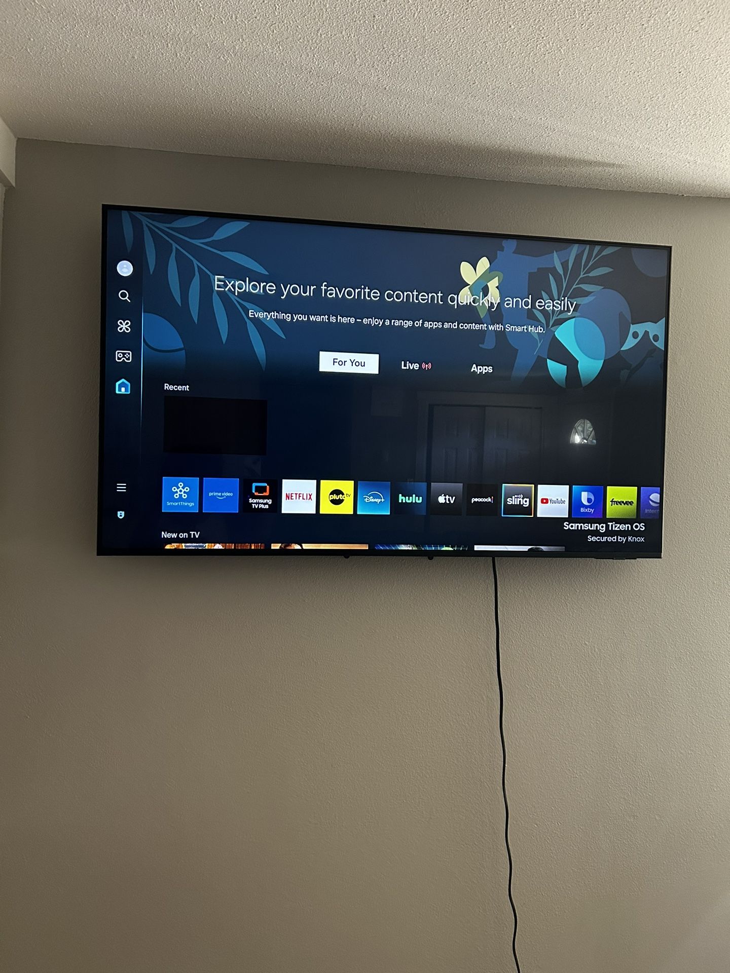Samsung 50’ Smart TV