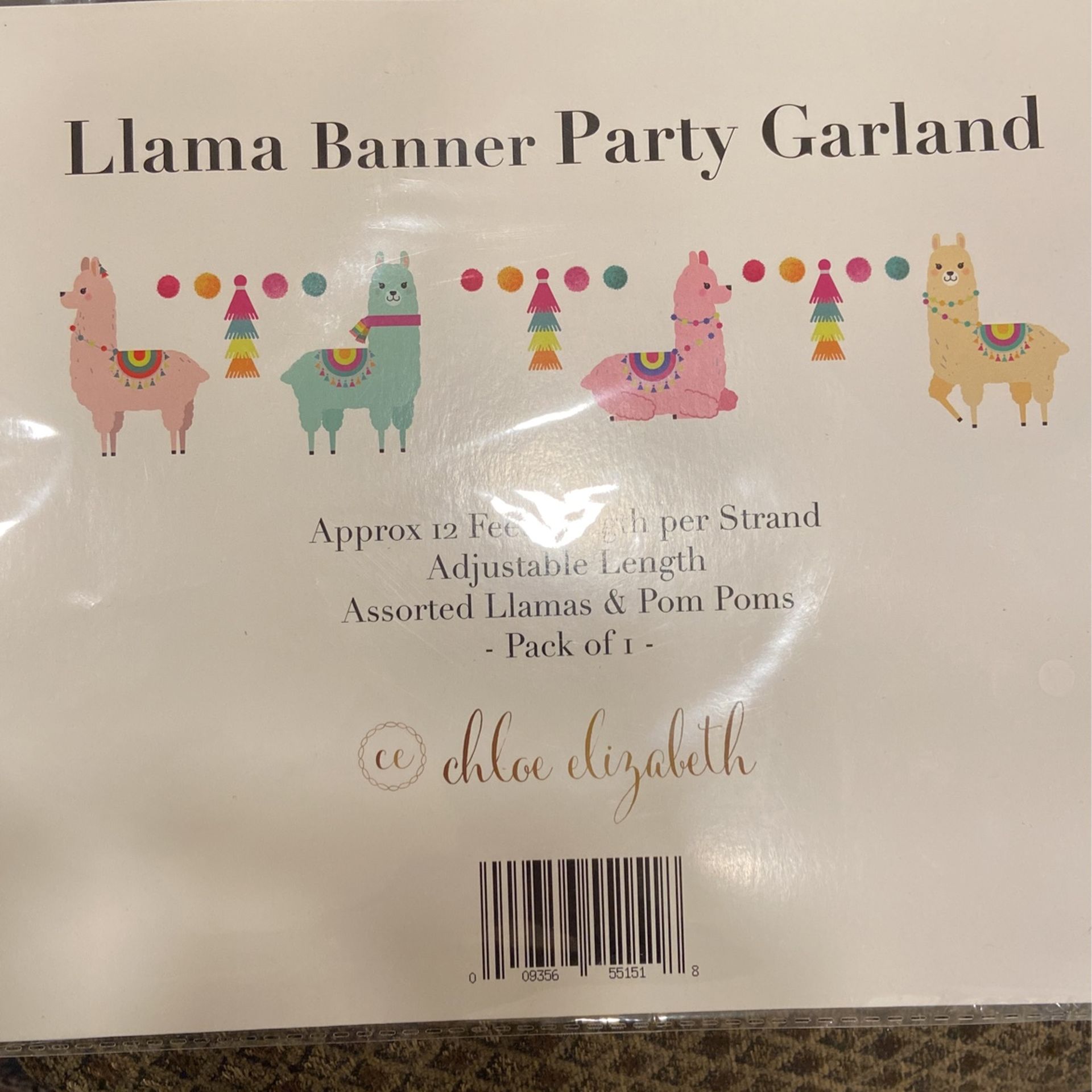 Llama Decor Party Fiesta De Llama