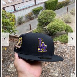 Los Angeles Dodgers Lakers Crossover Hat 