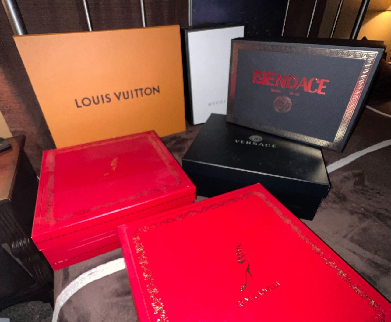 Designer Boxes And Bags BUNDLE Great For Closet Storage