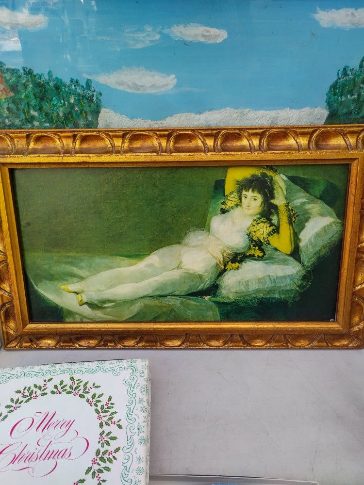 Francisco Goya Print On a Card board