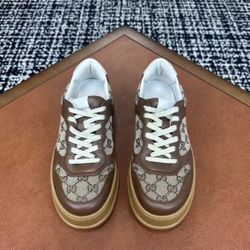 Gucci brown cookie shoes