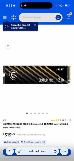 Msi ssd 2tb