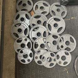 100lbs of Olympic weights firm price