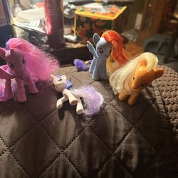 My little pony lot has eight big princesses 16 miniatures and four normal size
