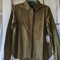 Dakine Flannel Shirt Fern Green, Size Small