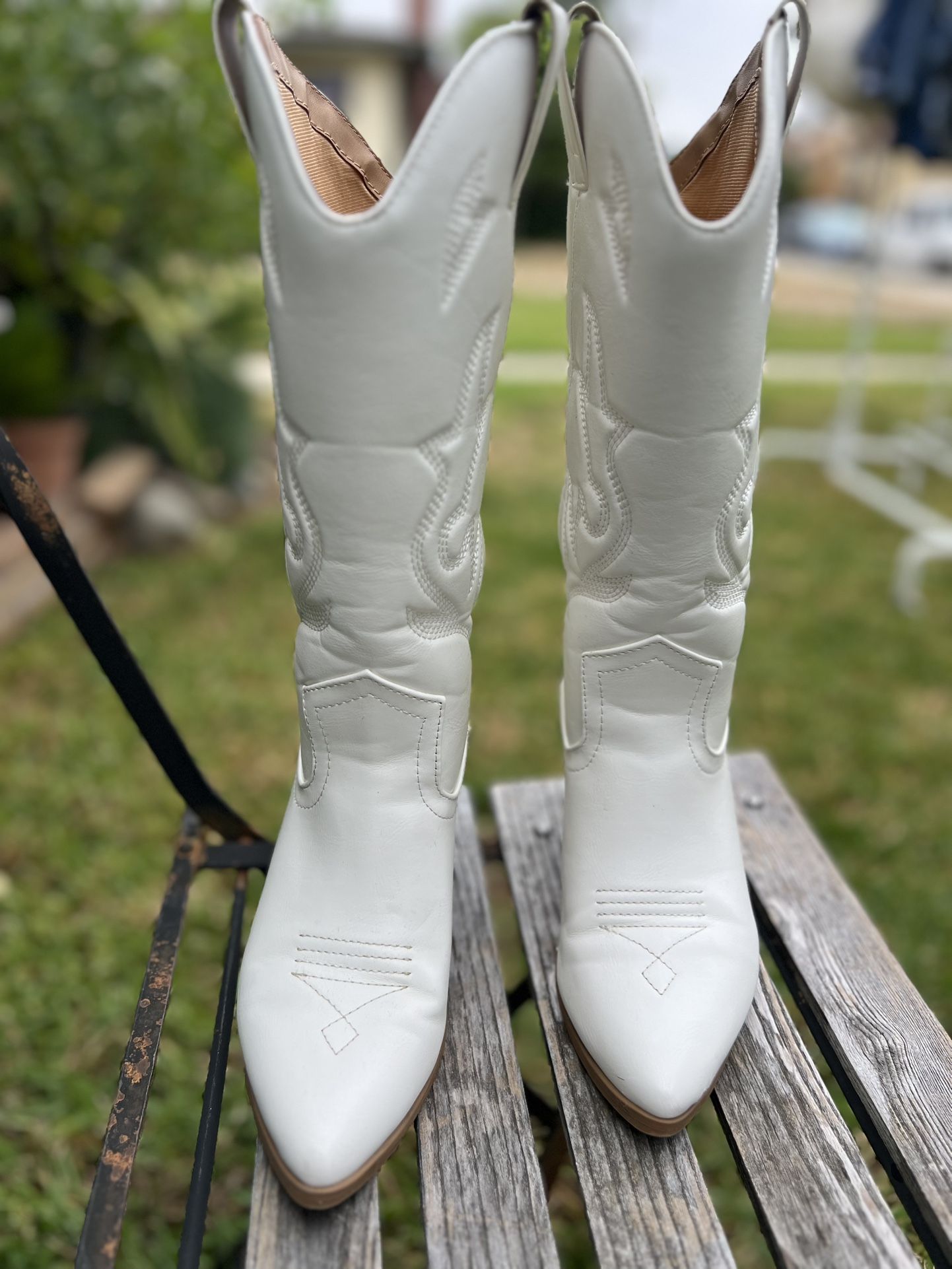 White Boots