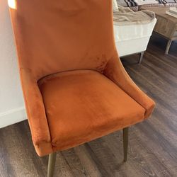 World Market Mid Century Modern Velvet Chair
