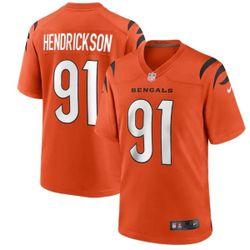 Cincinnati Bengals Trey Hendrickson NO.91 Football Jerseys