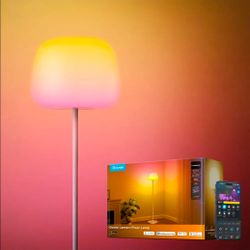 Govee Lantern Floor Lamp, Halo Gradient RGBIC Smart Corner Lamp for Bedroom
Luminblend+, 1000K-10000K, Matter Compatible, 100+ Scene Modes, Music Sync