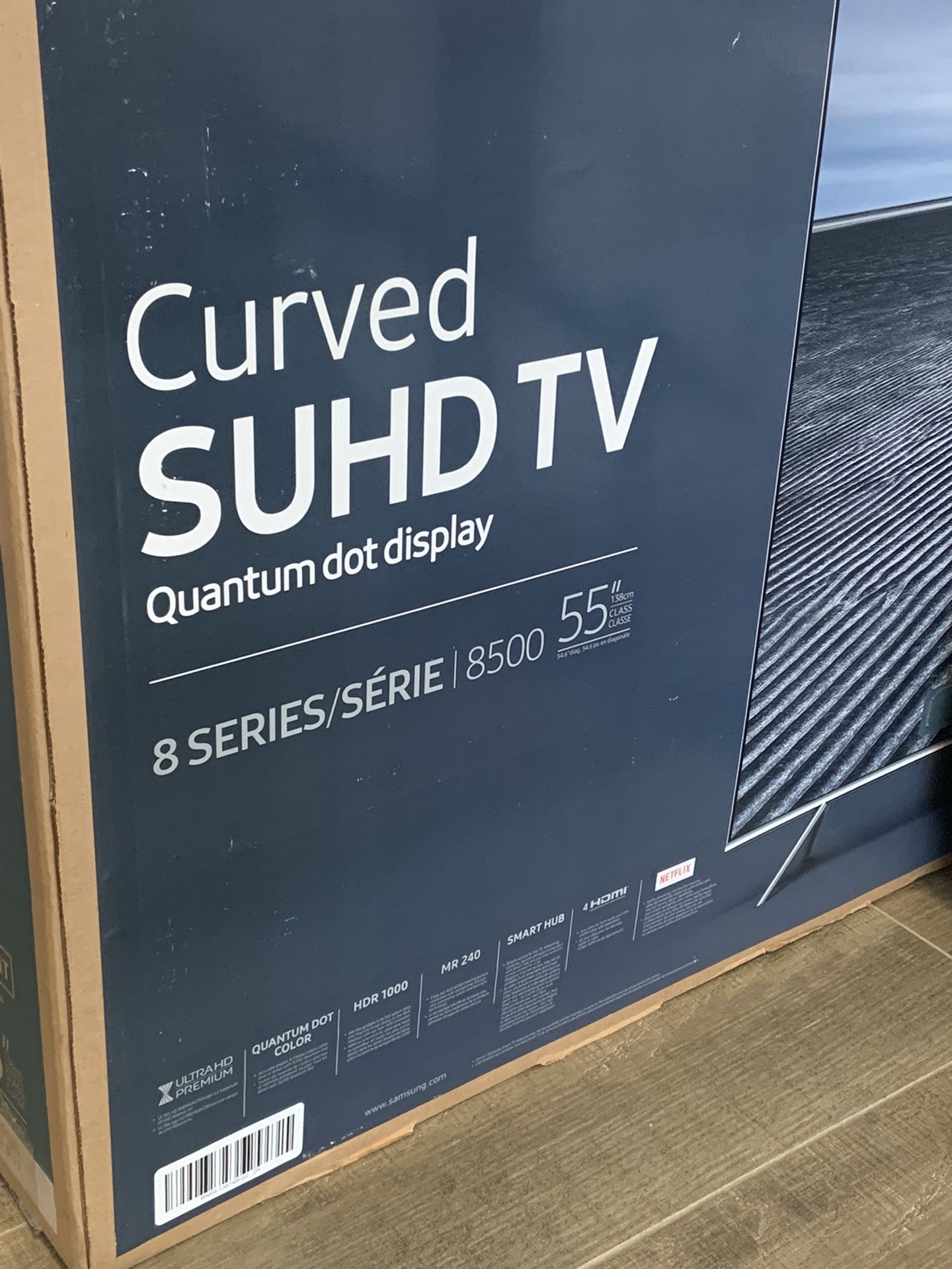 Samsung Curved SUHD Smart TV 55 Inch