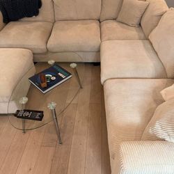 New 99x99 sectional couch / free delivery