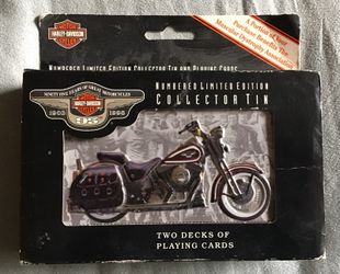 Harley Davidson Collectable Tin
