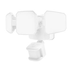 Koda 240-Degree 300-wattage Equivalente Hardwired LED With 3 Head motion Activated Flood Light With Timer 4200-Lumen