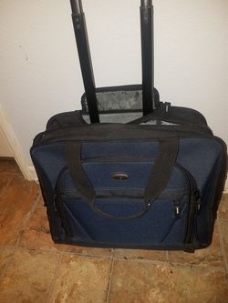 Olympia rolling briefcase