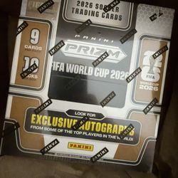 2026 panini prizm world cup soccer hobby preferred trading cards box new